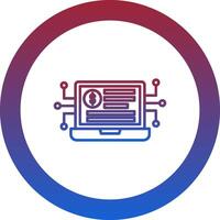 Digital Asset Icon Design Symbol vector