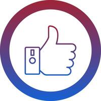 Like Icon Design Symbol vector