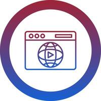 Website Icon Design Symbol vector