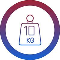 Weights Icon Design Symbol vector