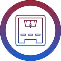 Weight Icon Design Symbol vector