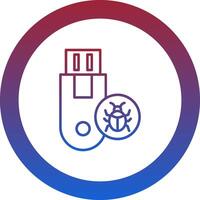 Usb Icon Design Symbol vector