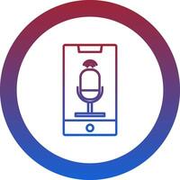 Voice Control Icon Design Symbol vector
