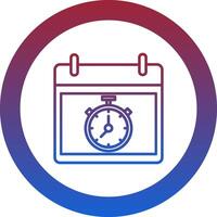 Timer Icon Design Symbol vector