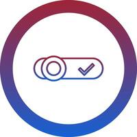 Toggle Icon Design Symbol vector