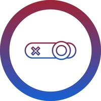 Toggle Icon Design Symbol vector