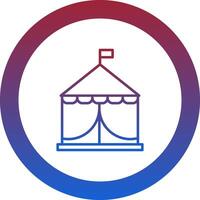 Tent Icon Design Symbol vector