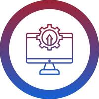 Upgrade Icon Design Symbol vector