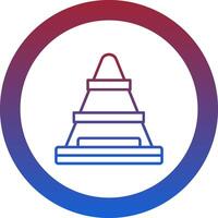 Traffic Cone Icon Design Symbol vector
