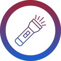 Torch Icon Design Symbol vector