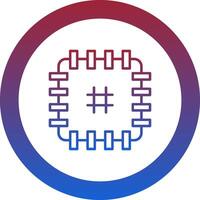 Patch Icon Design Symbol vector