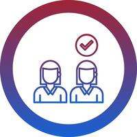 Selecting Icon Design Symbol vector
