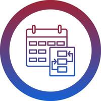 Plan Icon Design Symbol vector