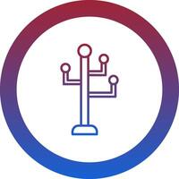 Coat Rack Icon Design Symbol vector