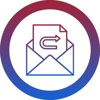 Reply Message Icon Design Symbol vector