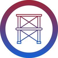Scaffolding Icon Design Symbol vector