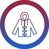 Raincoat Icon Design Symbol vector