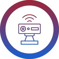 Motion Sensor Icon Design Symbol vector