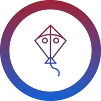 Kite Icon Design Symbol vector