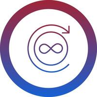 Infinite Icon Design Symbol vector