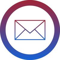 Mail Icon Design Symbol vector
