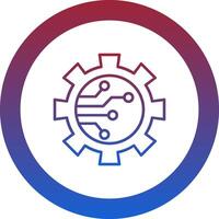 Digitalisation Icon Design Symbol vector