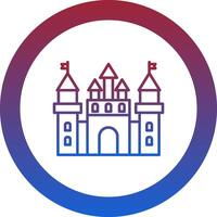 Castle Icon Design Symbol vector