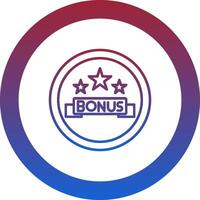 Bonus Icon Design Symbol vector