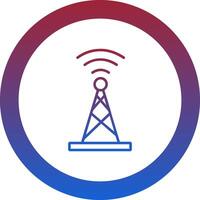 Broadcast Icon Design Symbol vector