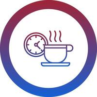 Coffee Break Icon Design Symbol vector