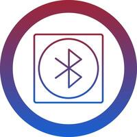 Bluetooth Icon Design Symbol vector