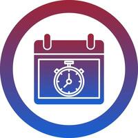 Timer Icon Design Symbol vector