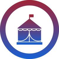 Tent Icon Design Symbol vector