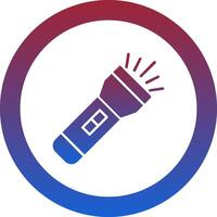 Torch Icon Design Symbol vector