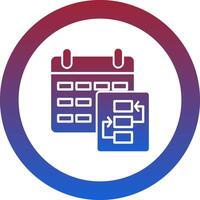Plan Icon Design Symbol vector