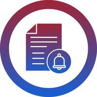 Reminder Icon Design Symbol vector