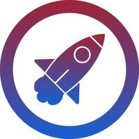 Rocket Launch Icon Design Symbol vector