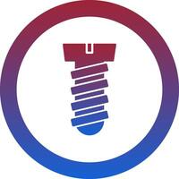 Screw Icon Design Symbol vector