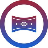 Panoramic View Icon Design Symbol vector