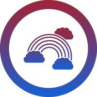 Rainbow Icon Design Symbol vector