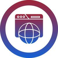 Online Presence Icon Design Symbol vector