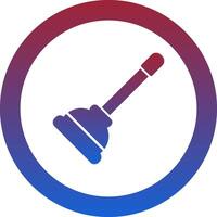 Plunger Icon Design Symbol vector