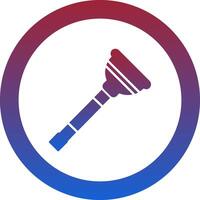 Plunger Icon Design Symbol vector