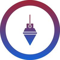 Plumb Bob Icon Design Symbol vector
