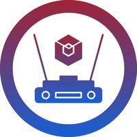 Hologram Icon Design Symbol vector