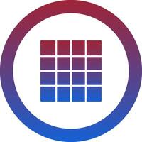 Grid Icon Design Symbol vector