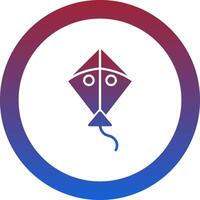 Kite Icon Design Symbol vector