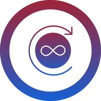 Infinite Icon Design Symbol vector
