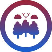 Forest Icon Design Symbol vector
