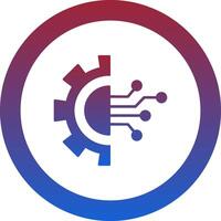 Digital Transformation Icon Design Symbol vector